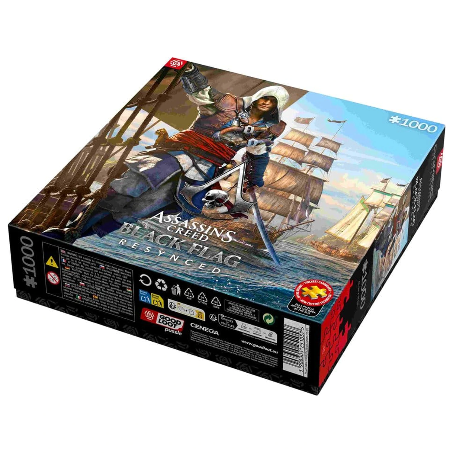 Assassin's Creed Black Flag Resynced Puzzle (1000 pieces) product photo