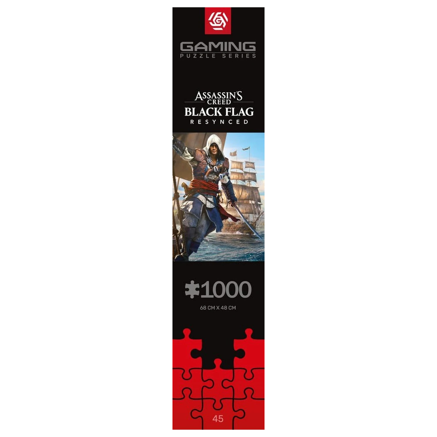 Assassin's Creed Black Flag Resynced Puzzle (1000 pieces) product photo