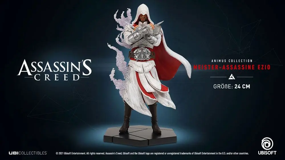 Assassin's Creed Brotherhood Animus Collection PVC Statue Master Assassin Ezio 25 cm product photo