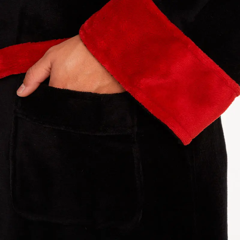 Assassin's Creed Fleece Bathrobe White Logo product photo