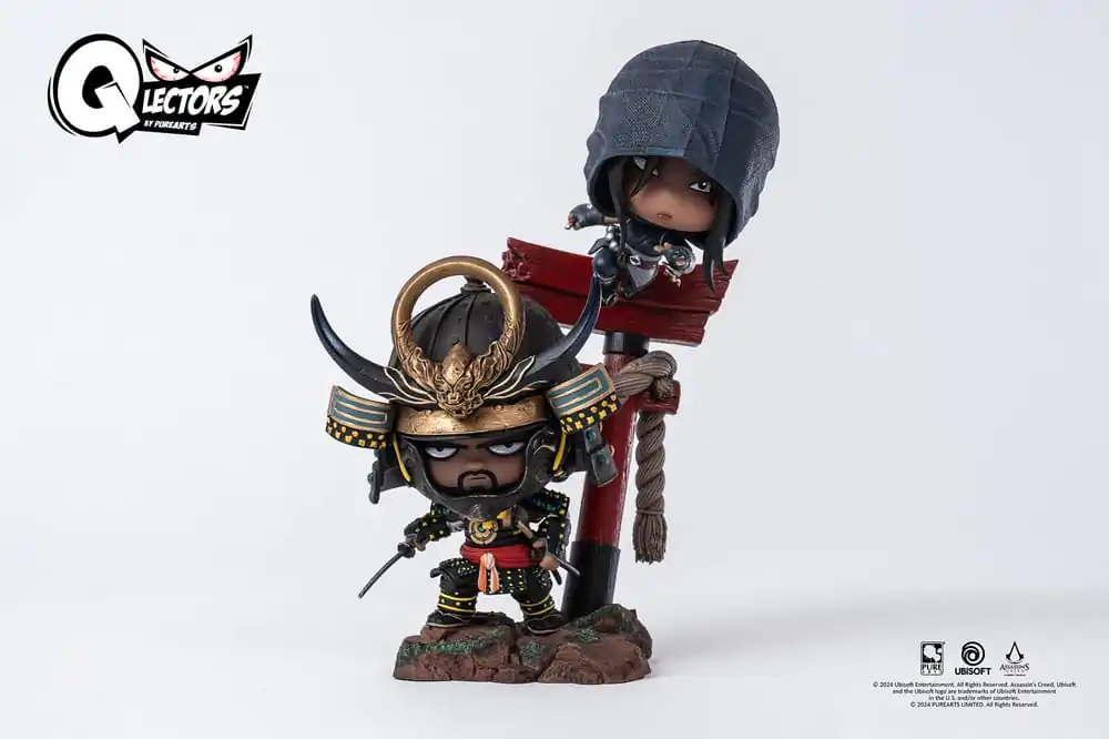 Assassin´s Creed Shadows Qlectors PVC Statue Naoe &amp; Yasuke 15 cm product photo