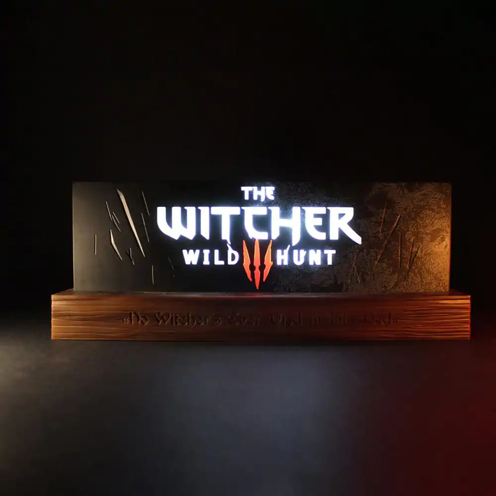 The Witcher LED-Leuchte Wild Hunt Logo 22 cm product photo