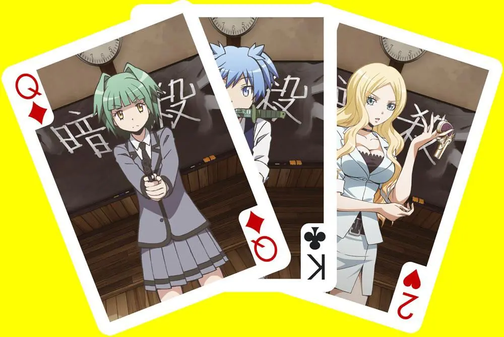 Assassination Classroom Playing Cards Characters termékfotó