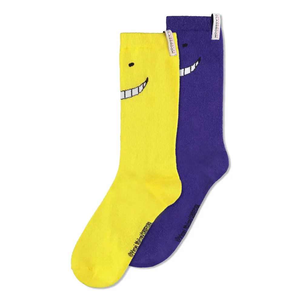 Assassination Classroom Socks 2-Pack Koro-Sensei 39-42 termékfotó