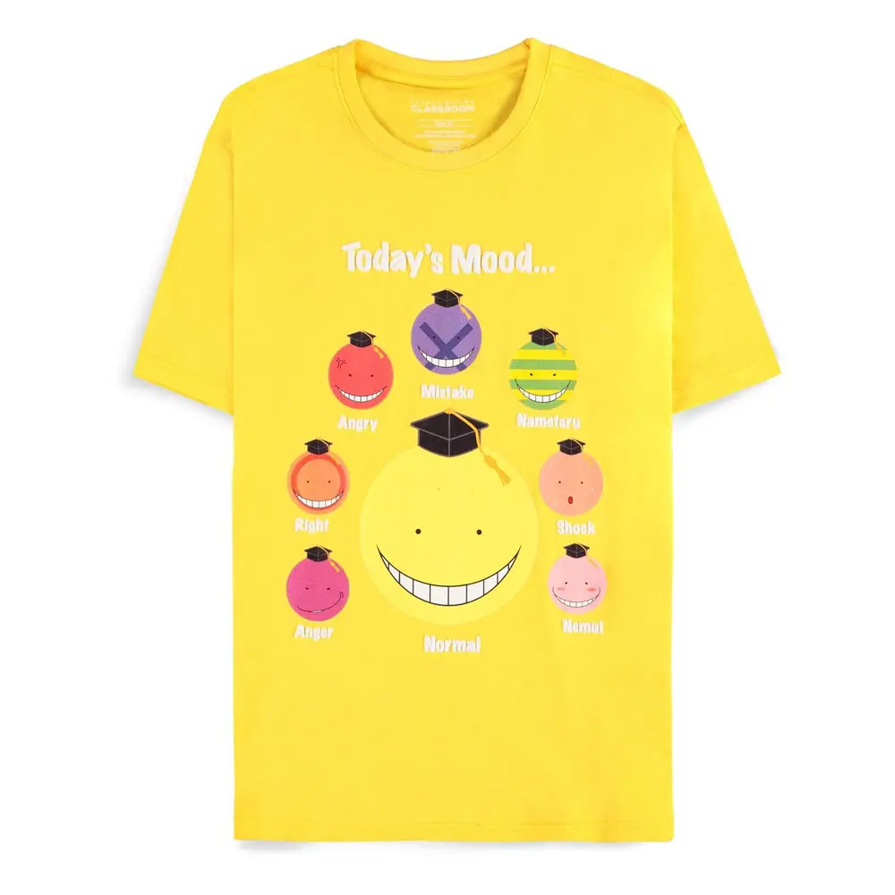 Assassination Classroom Koro-Sensei Today's Mood t-shirt termékfotó