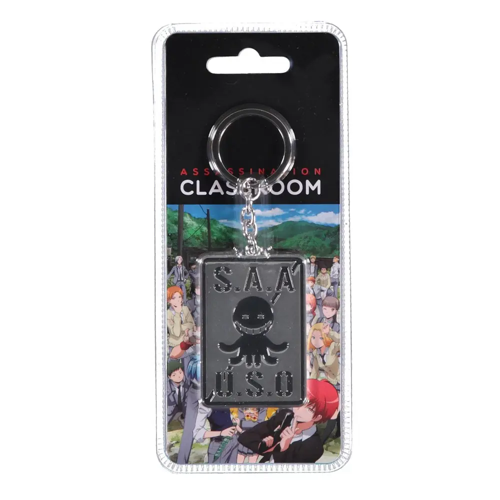 Assassination Classroom Metal Keychain S.A.A.U.S.O product photo
