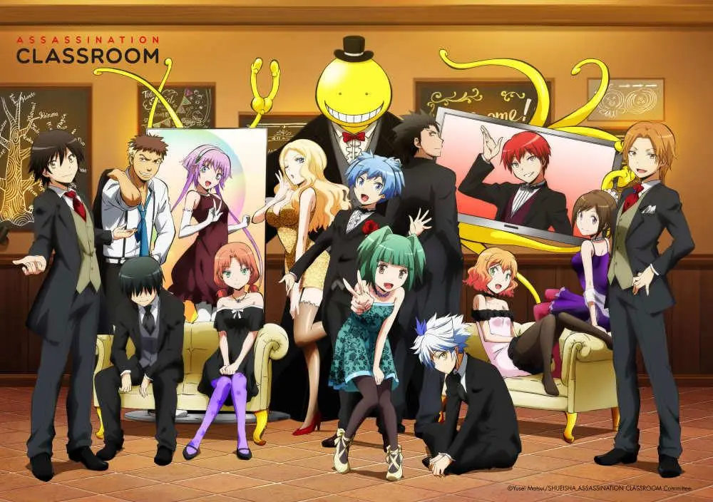 Assassination Classroom Wall Decoration School Prom 140 x 200 cm product photo