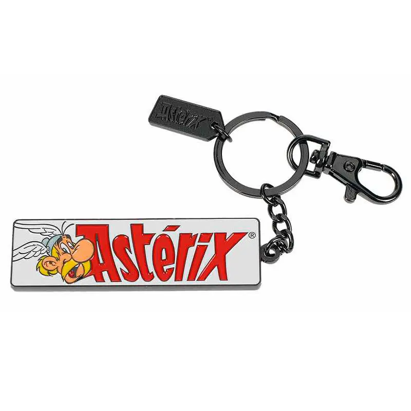 Asterix reversible metal keychain product photo