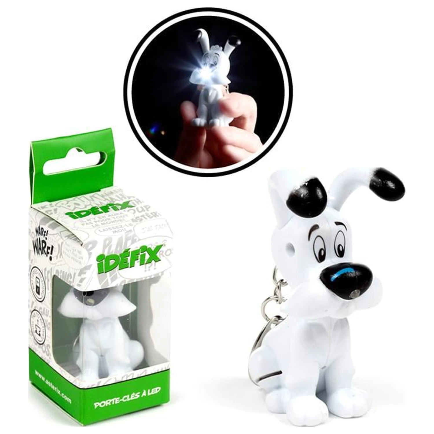 Asterix Dogmatix 3D Light Keychain product photo