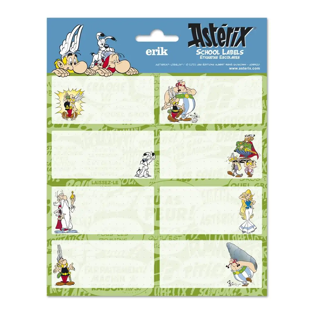 Asterix and Obelix Adhesive labels product photo