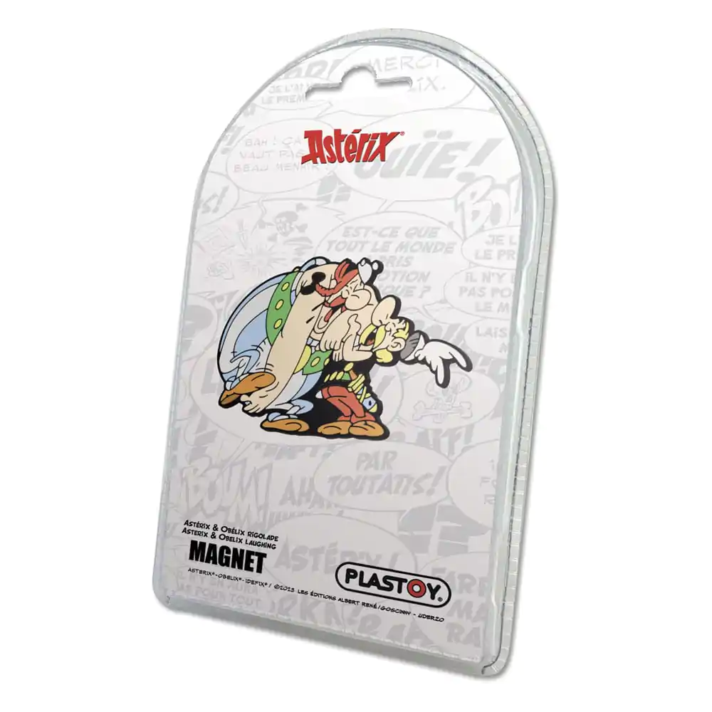 Asterix Fridge Magnet Asterix & Obelix Laughing 6 cm termékfotó