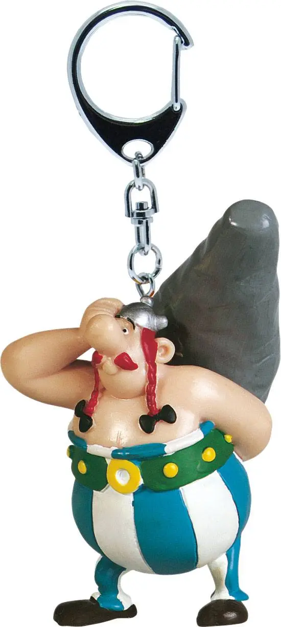 Asterix Keychain Obelix with Menhir 15 cm product photo