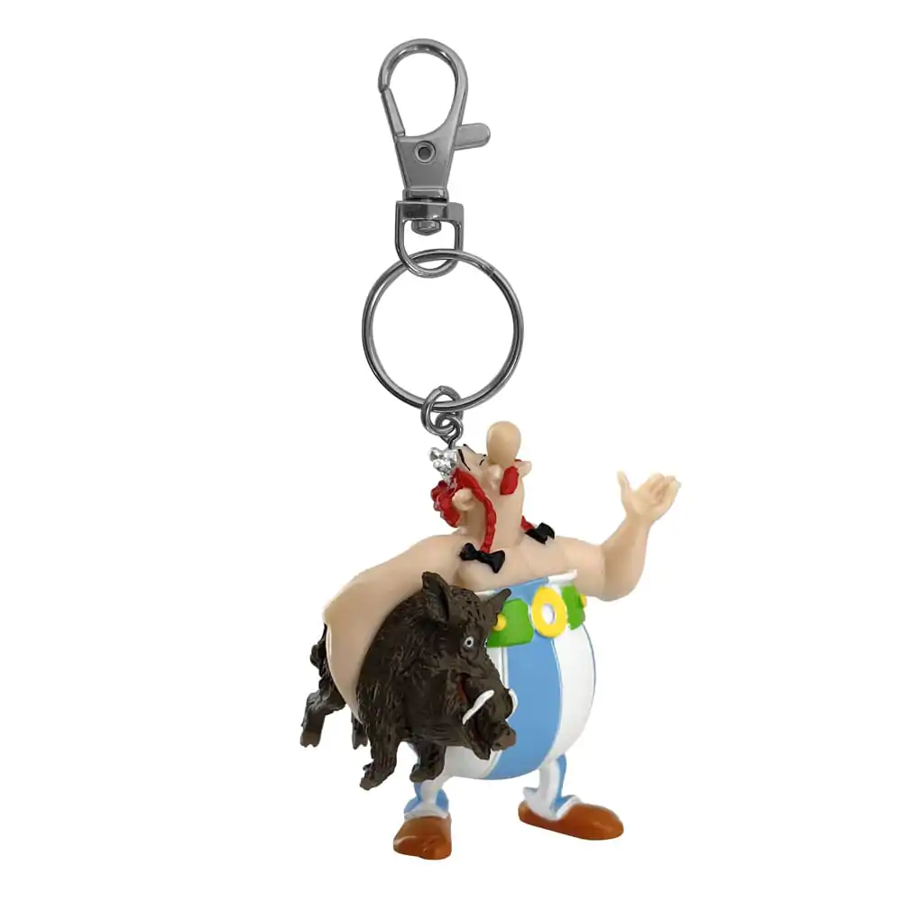 Asterix Keychain Obelix Carrying a Boar 14 cm termékfotó