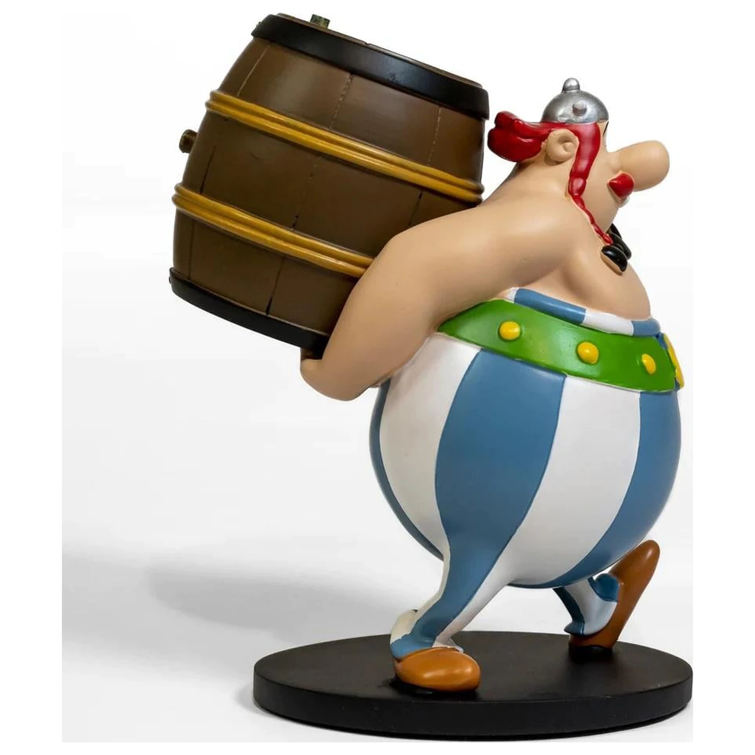 Asterix & Obelix Obélix loading a barrel Statue 25cm product photo