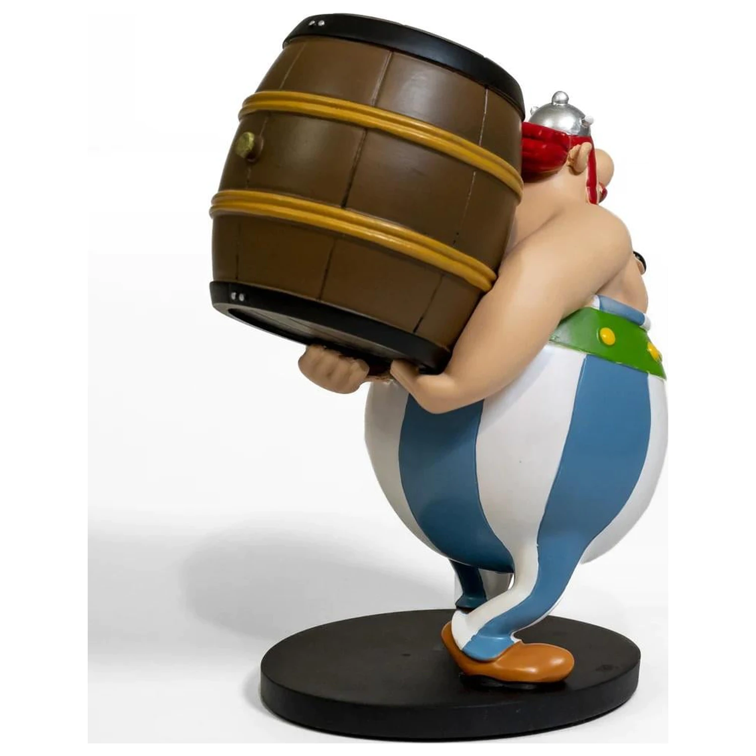 Asterix & Obelix Obélix loading a barrel Statue 25cm product photo