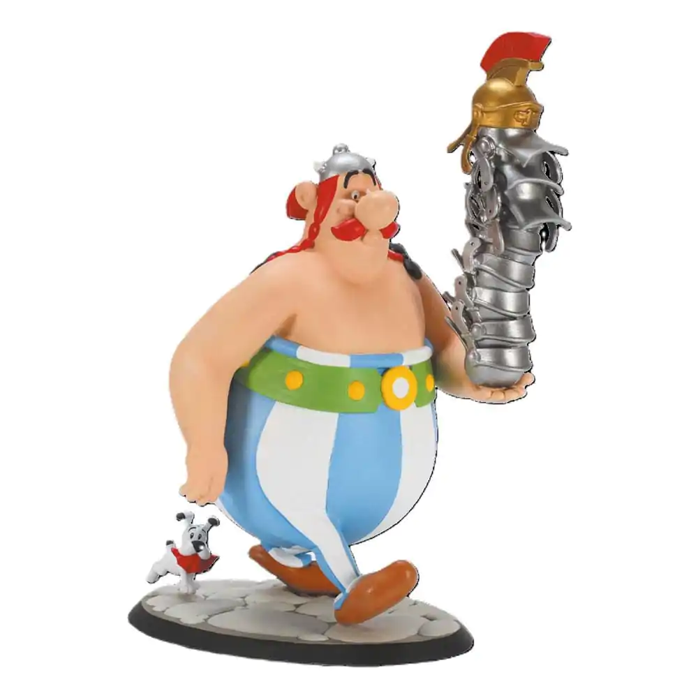 Asterix Statue Obelix Stack of Helmets and Dogmatix 30 cm termékfotó