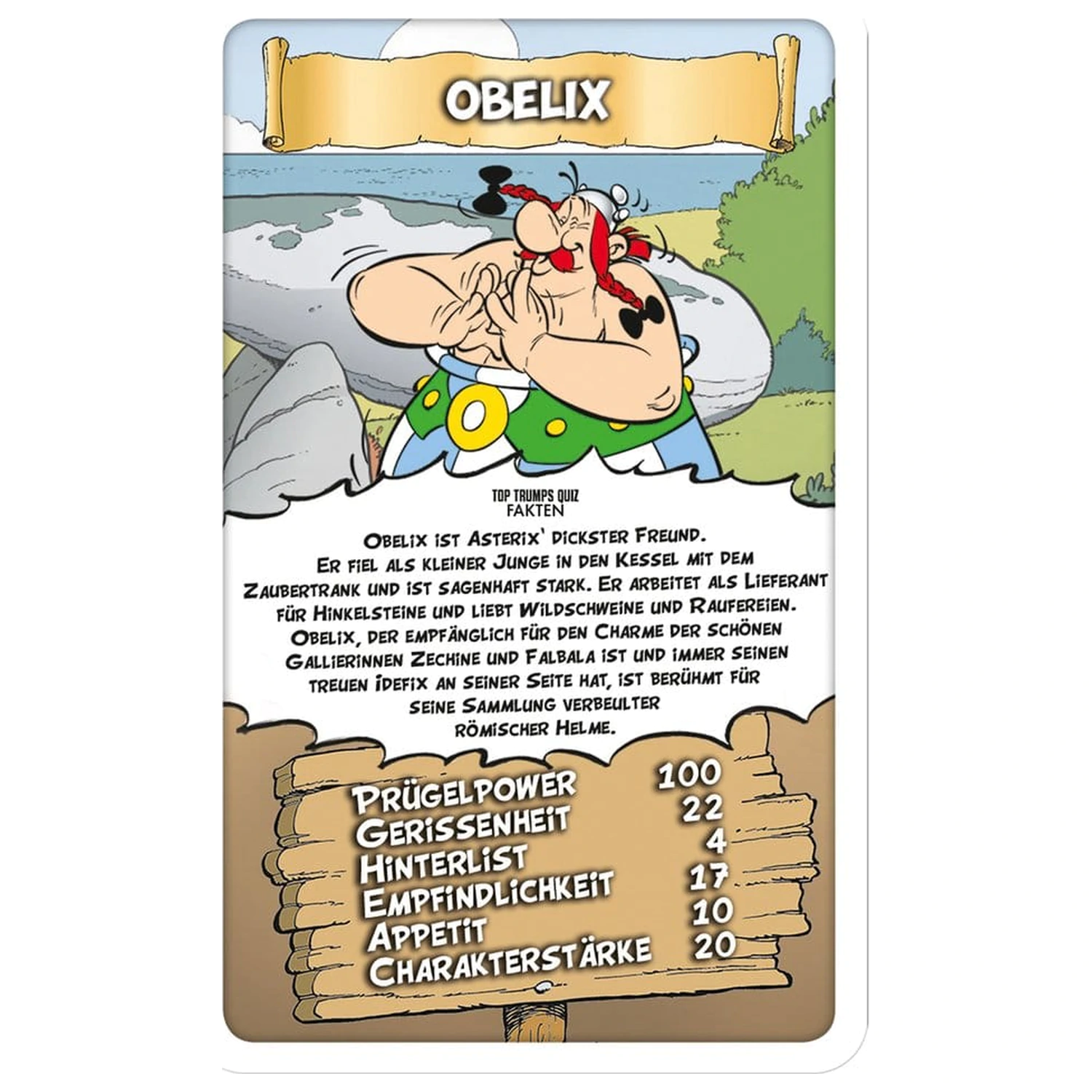Asterix Card Game Top Trumps *German Version* product photo