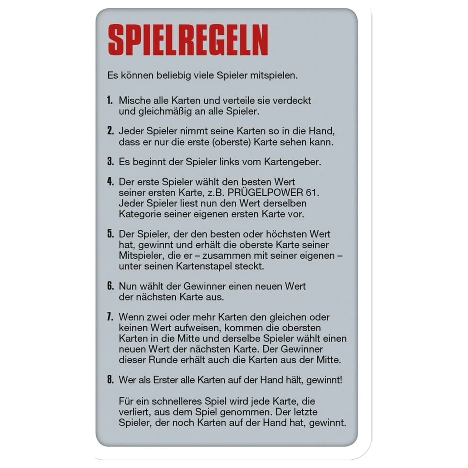 Asterix Card Game Top Trumps *German Version* product photo