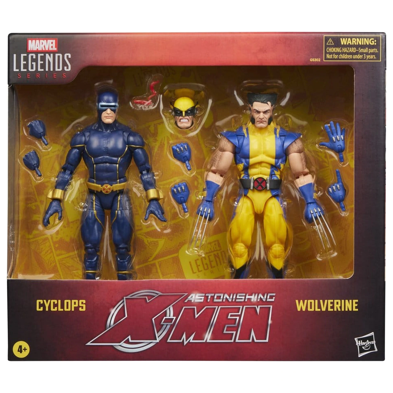 Astonishing X-Men Marvel Legends Action Figure 2-Pack Cyclops & Wolverine 15 cm product photo