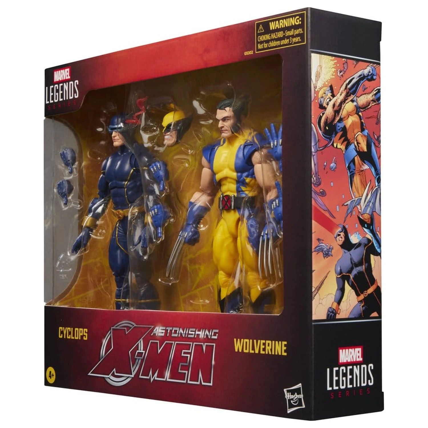 Astonishing X-Men Marvel Legends Action Figure 2-Pack Cyclops & Wolverine 15 cm product photo