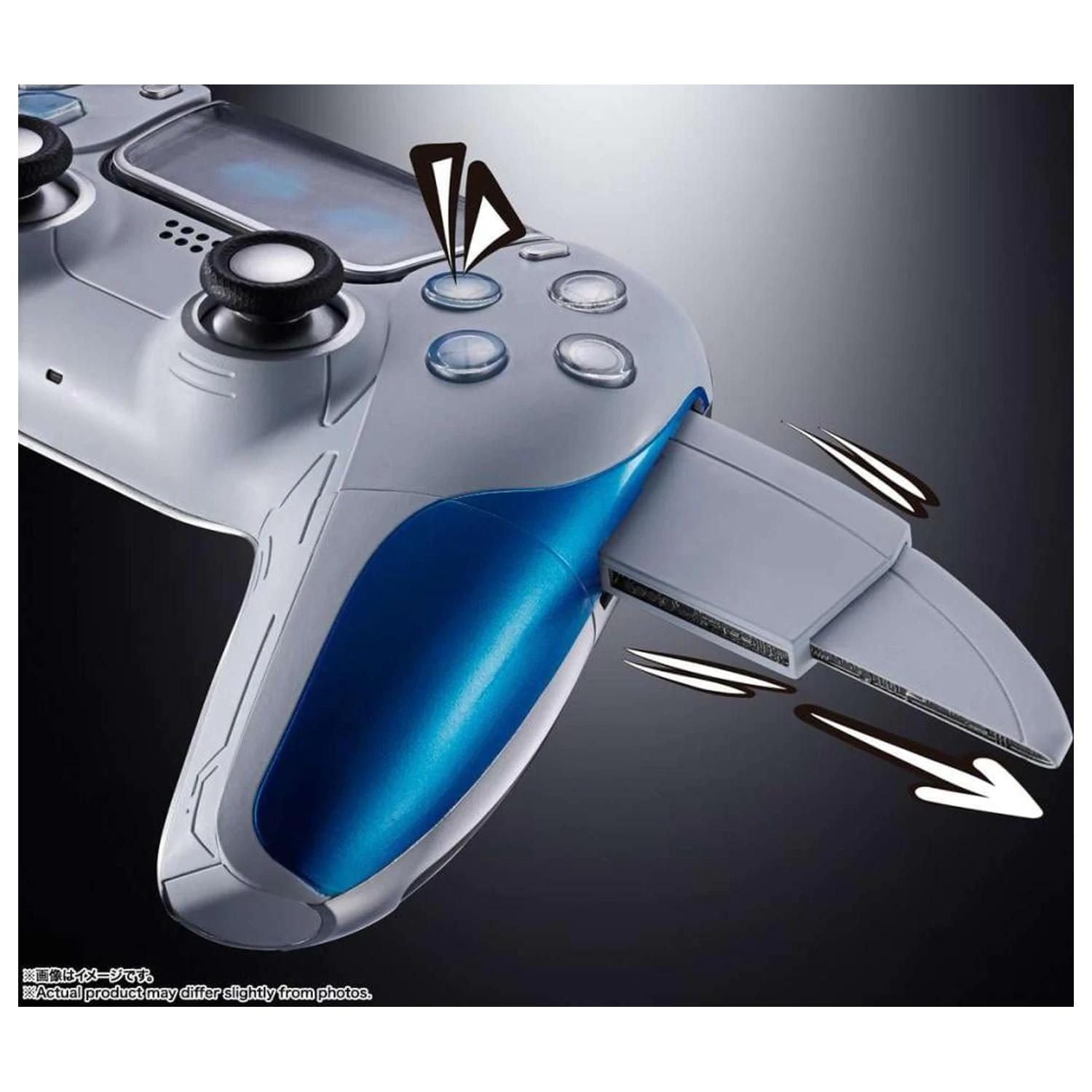 ASTRO BOT Astro Bot & Dual Speeder Figure Chogokin 16 cm product photo