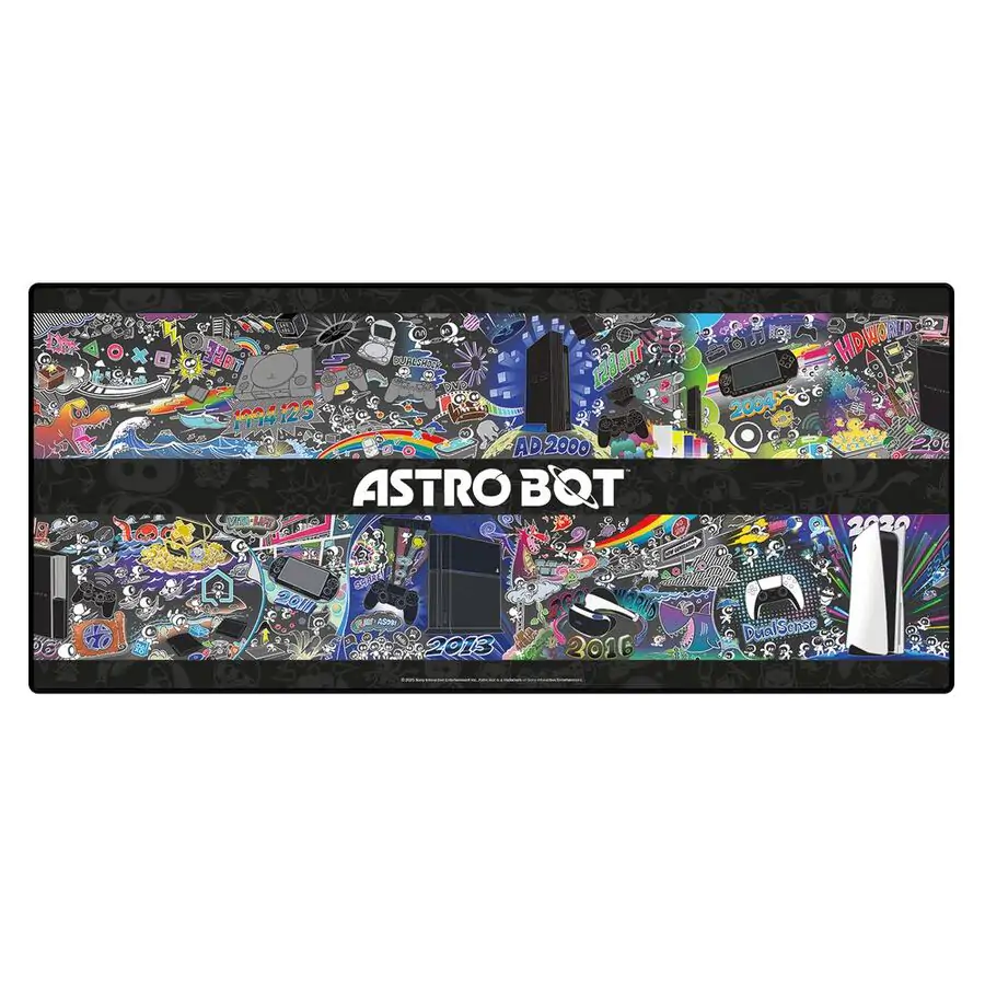 Astro Bot gaming desk mat product photo