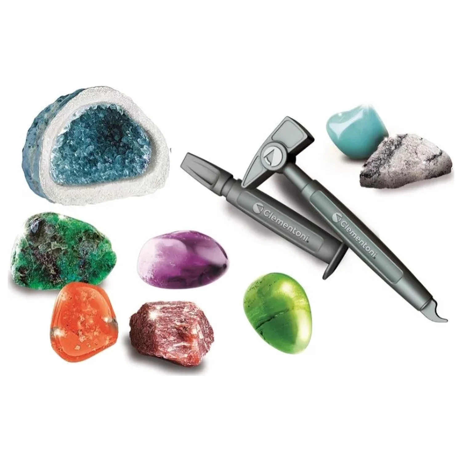 Minerals and Geodes Science educational set product photo