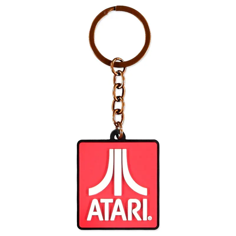 Atari rubber keychain termékfotó