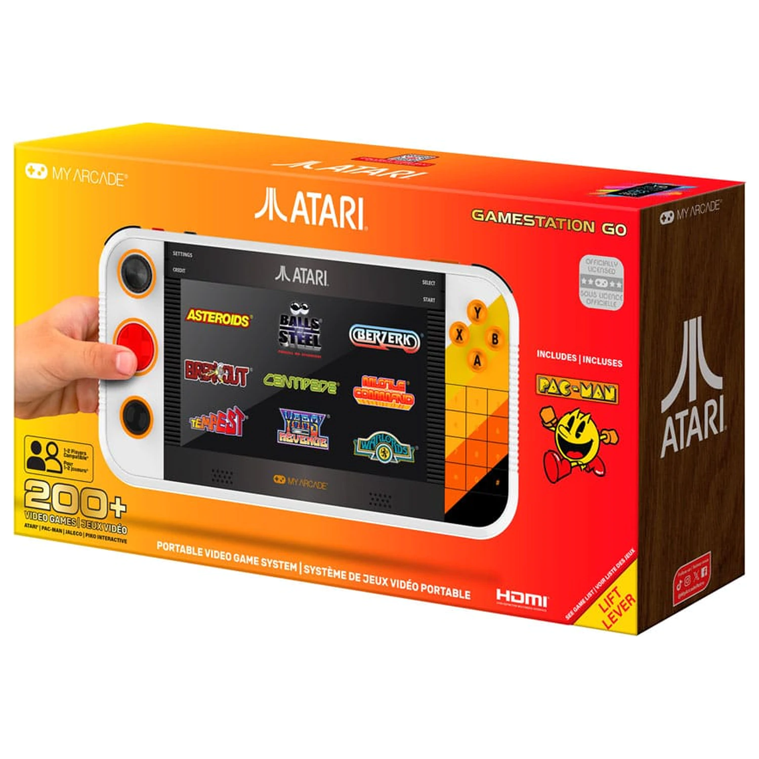Atari Portable Gaming System Gamestation Go  product photo