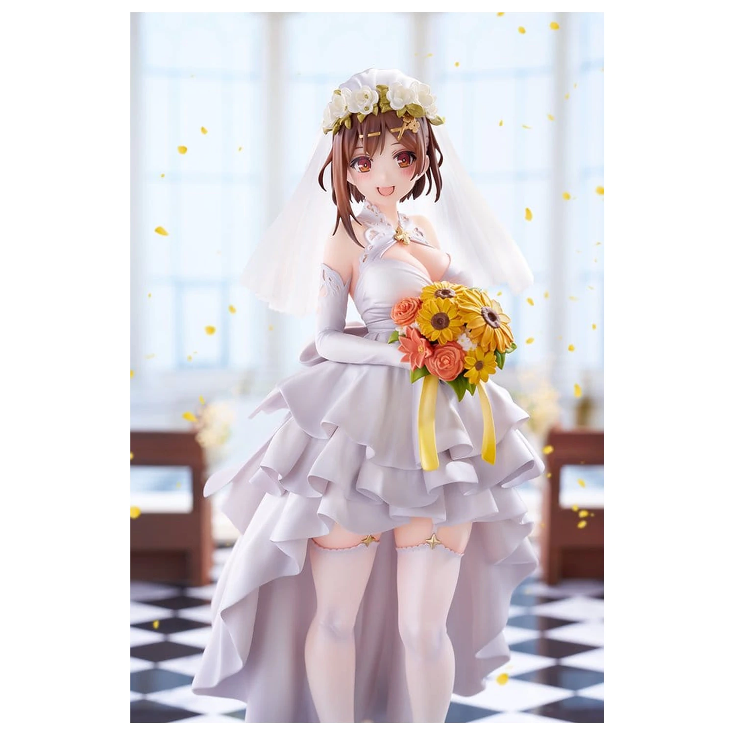 Atelier Ryza 3: Alchemist of the End & the Secret Key PVC Figure 1/7 Ryza (Reisalin Stout) Wedding Style 25 cm product photo