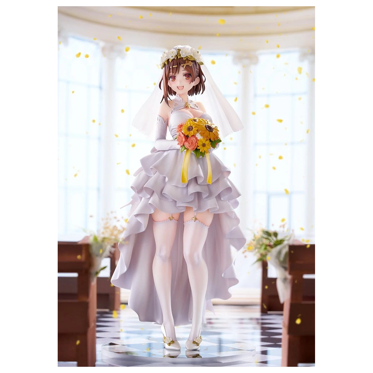 Atelier Ryza 3: Alchemist of the End & the Secret Key PVC Figure 1/7 Ryza (Reisalin Stout) Wedding Style 25 cm product photo