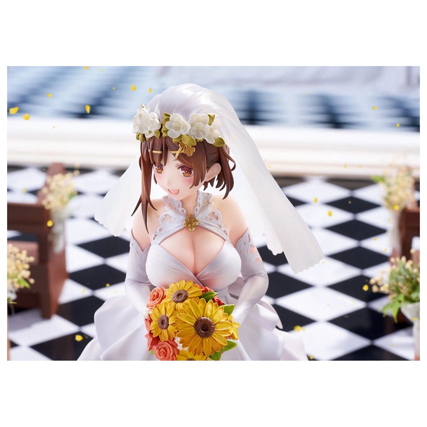Atelier Ryza 3: Alchemist of the End & the Secret Key PVC Figure 1/7 Ryza (Reisalin Stout) Wedding Style 25 cm product photo
