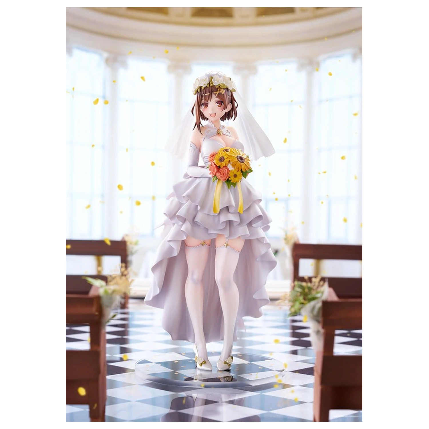 Atelier Ryza 3: Alchemist of the End & the Secret Key PVC Figure 1/7 Ryza (Reisalin Stout) Wedding Style 25 cm product photo