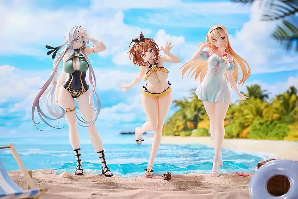 Atelier Ryza: Ever Darkness &amp; the Secret Hideout PVC Statues 3-Pack 1/7 Ryza, Klaudia, Lila: Swimsuit Ver. product photo