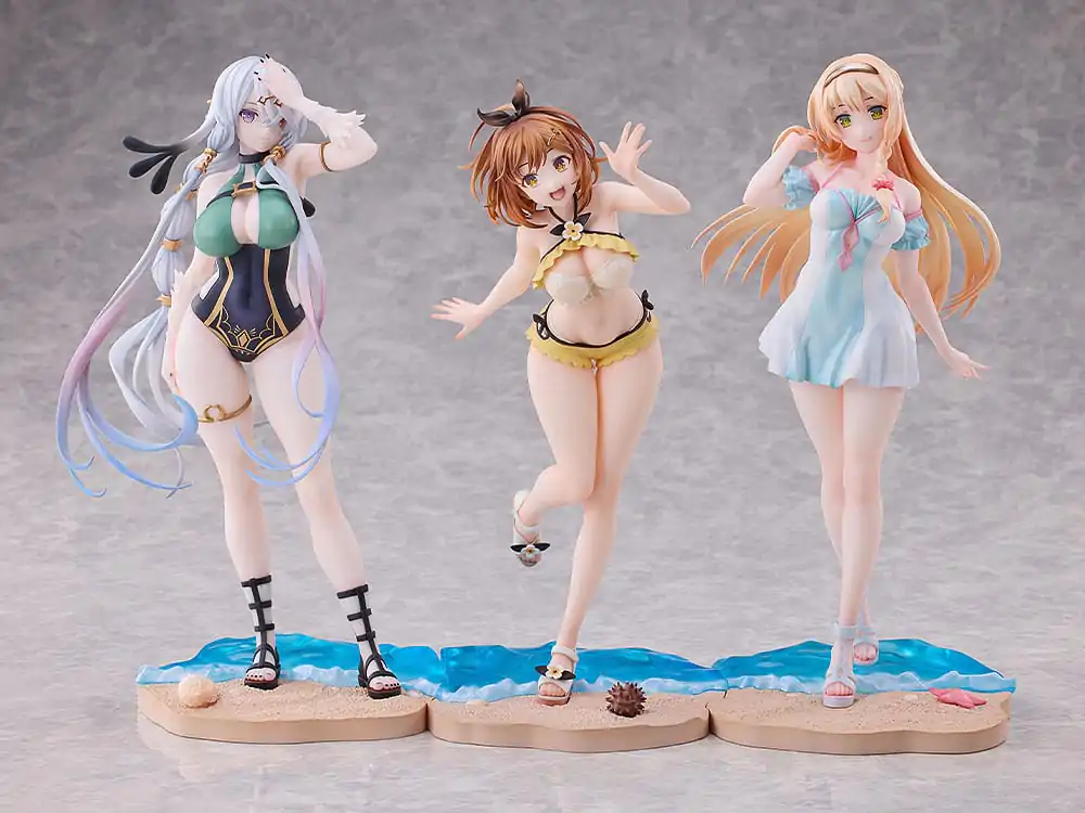 Atelier Ryza: Ever Darkness &amp; the Secret Hideout PVC Statues 3-Pack 1/7 Ryza, Klaudia, Lila: Swimsuit Ver. product photo