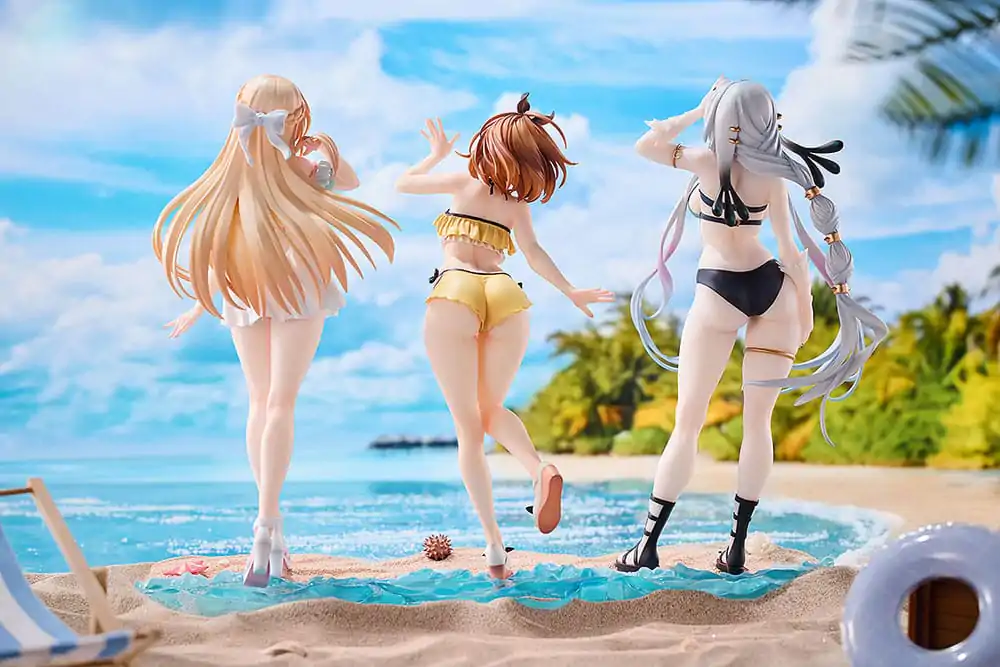 Atelier Ryza: Ever Darkness &amp; the Secret Hideout PVC Statues 3-Pack 1/7 Ryza, Klaudia, Lila: Swimsuit Ver. product photo