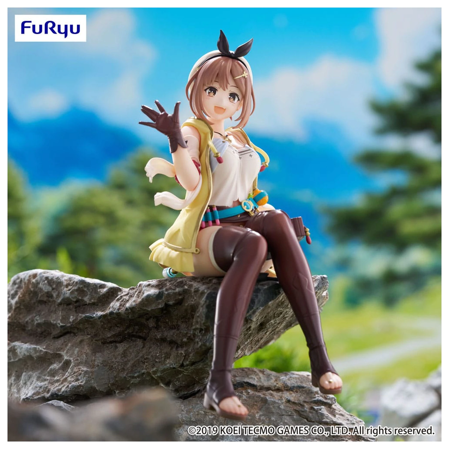Atelier Ryza: Ever Darkness & the Secret Hideout The Animation KT model+ Noodle Stopper PVC Statue Reisalin Stout 14 cm product photo