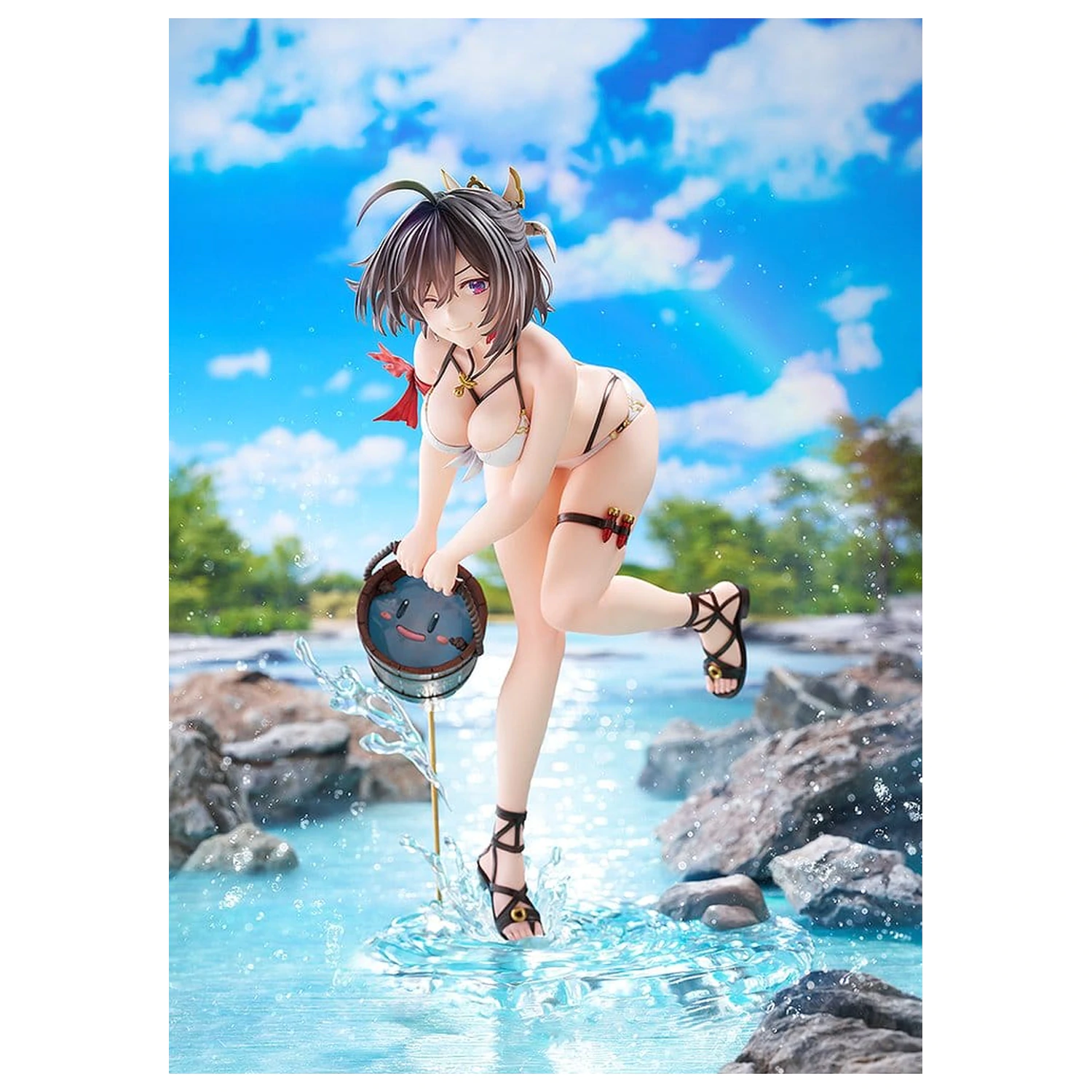 Atelier Yumia: The Alchemist of Memories & the Envisioned Land PVC Figure 1/6 Yumia Liessfeldt: Playing in the Water Ver. 25 cm product photo