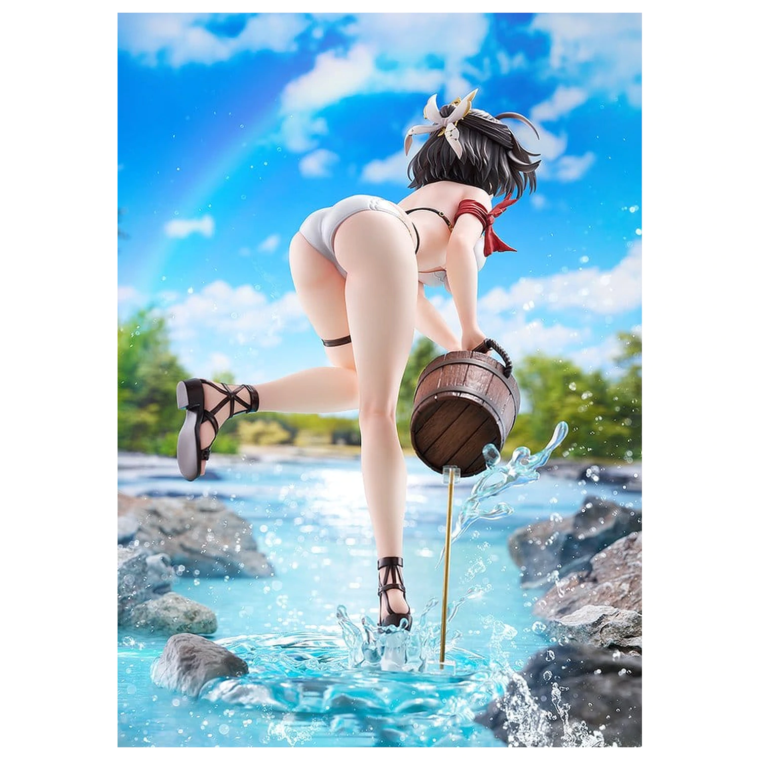 Atelier Yumia: The Alchemist of Memories & the Envisioned Land PVC Figure 1/6 Yumia Liessfeldt: Playing in the Water Ver. 25 cm product photo