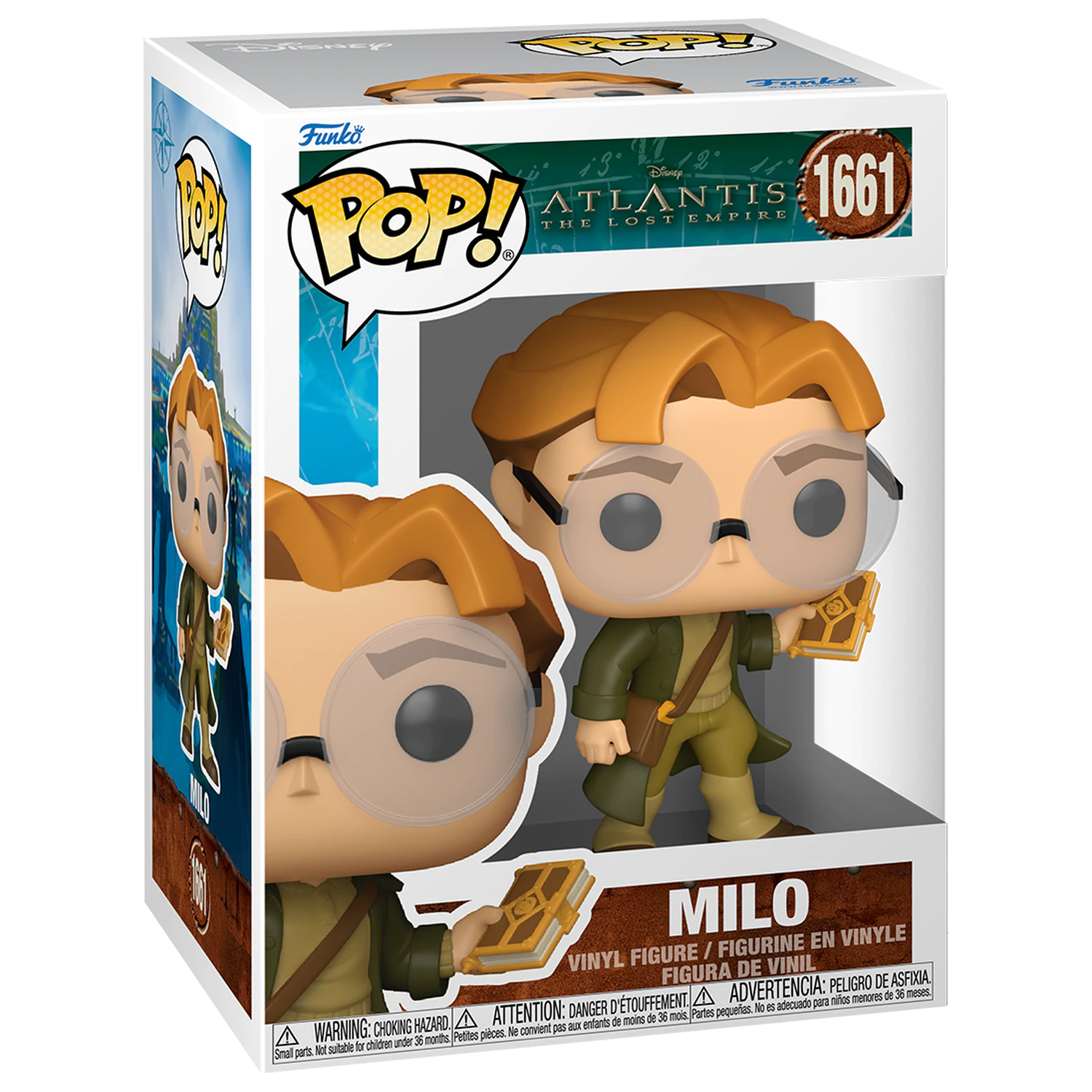 Atlantis: The Lost Empire Funko POP! Vinyl Figure Milo 9 cm product photo