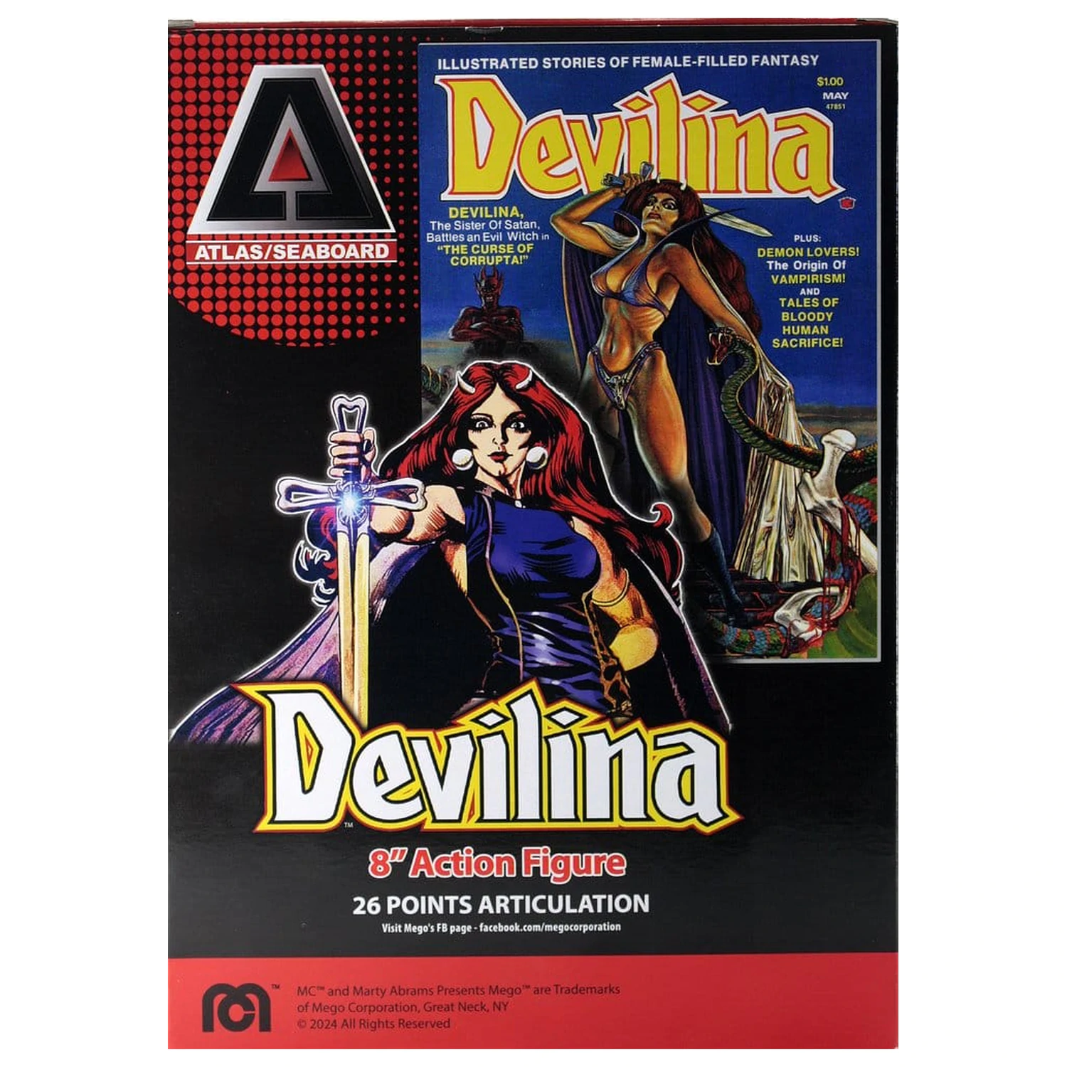 Atlas Comics Action Figure Devilina 20 cm product photo
