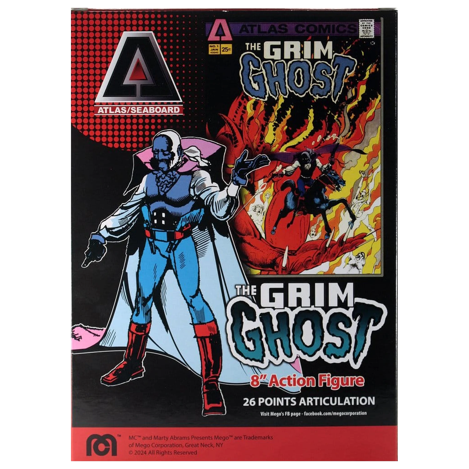 Atlas Comics Action Figure Grim Ghost 20 cm product photo