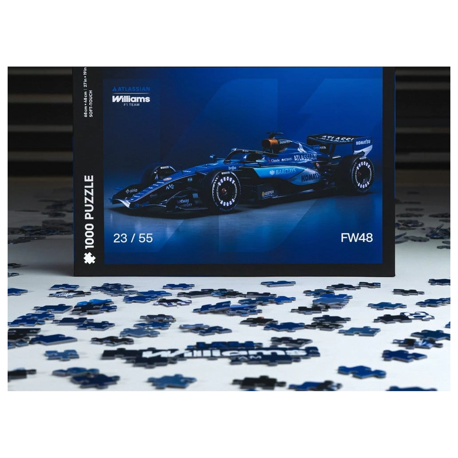 Atlassian Williams F1 Team Puzzle FW48 2026 (1000 Pieces) 48 x 68 cm product photo