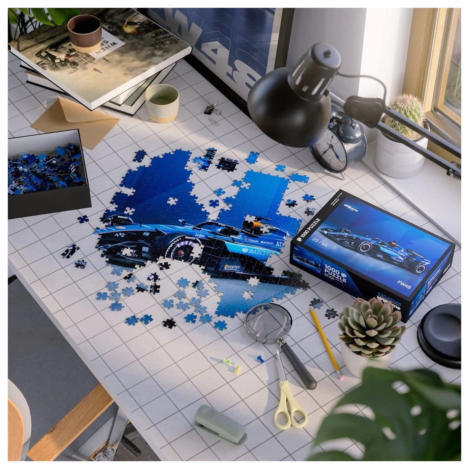 Atlassian Williams F1 Team Puzzle FW48 2026 (1000 Pieces) 48 x 68 cm product photo