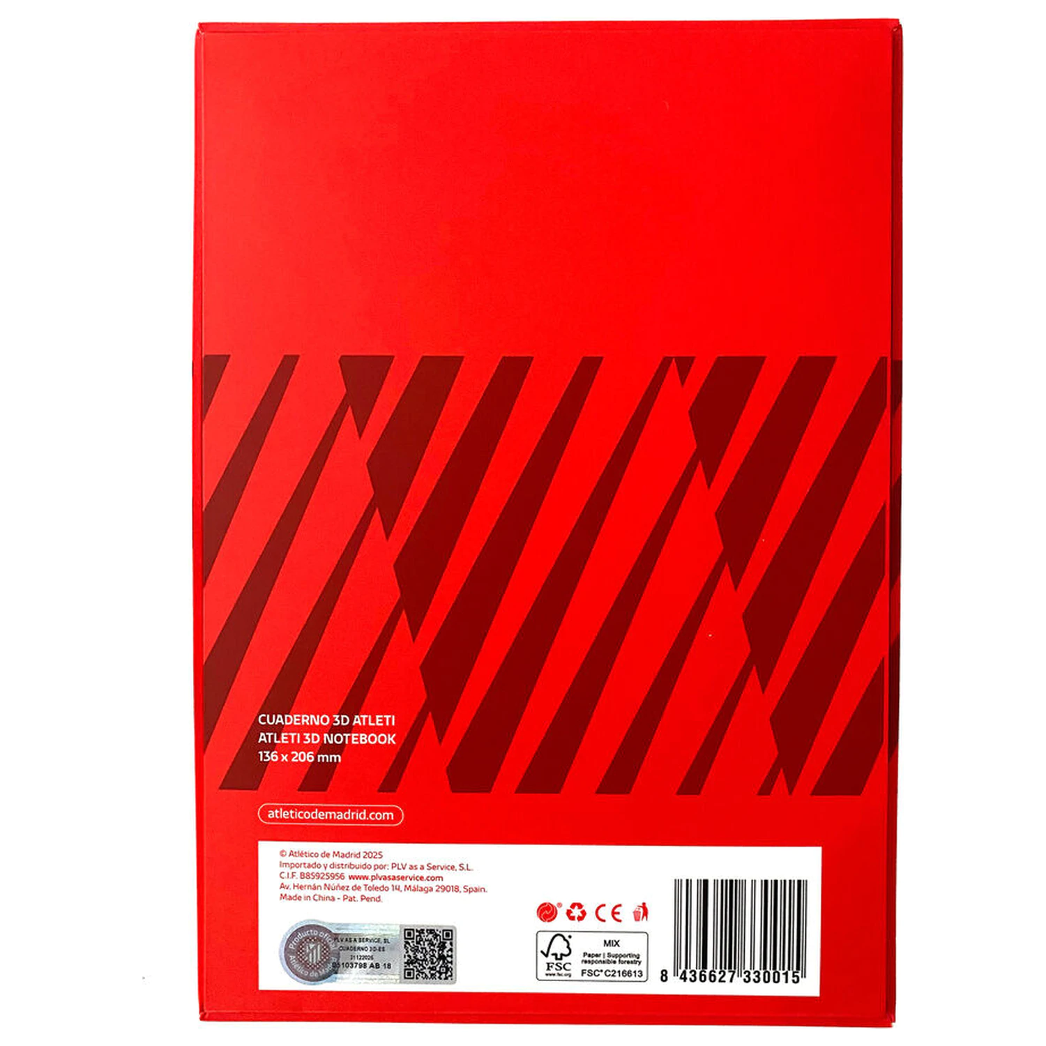Atletico de Madrid A5 notebook product photo