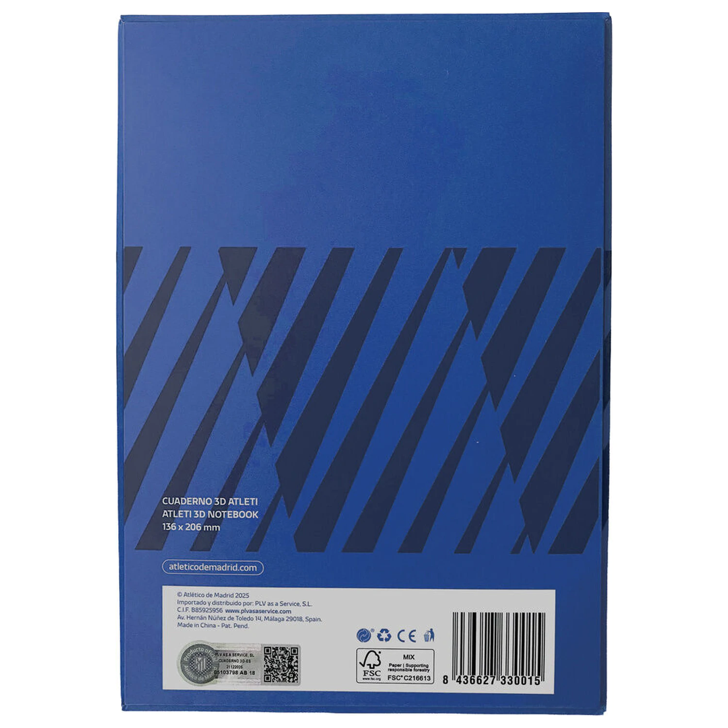 Atletico de Madrid A6 notebook product photo