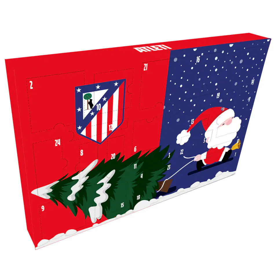 Atletico de Madrid advent calendar product photo