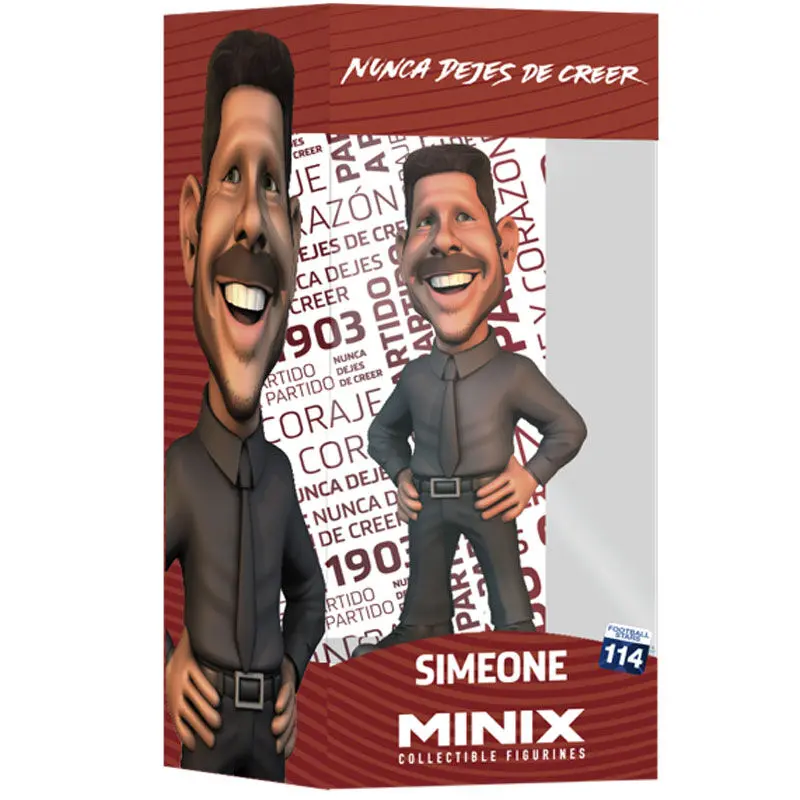 Atletico de Madrid Cholo Simeone Minix figure 12cm termékfotó