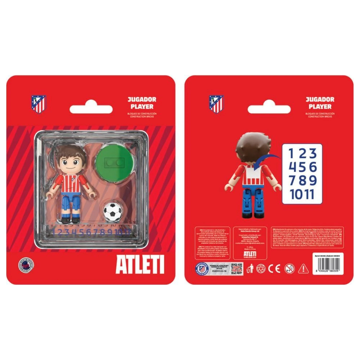 Atletico de Madrid figure 4cm product photo