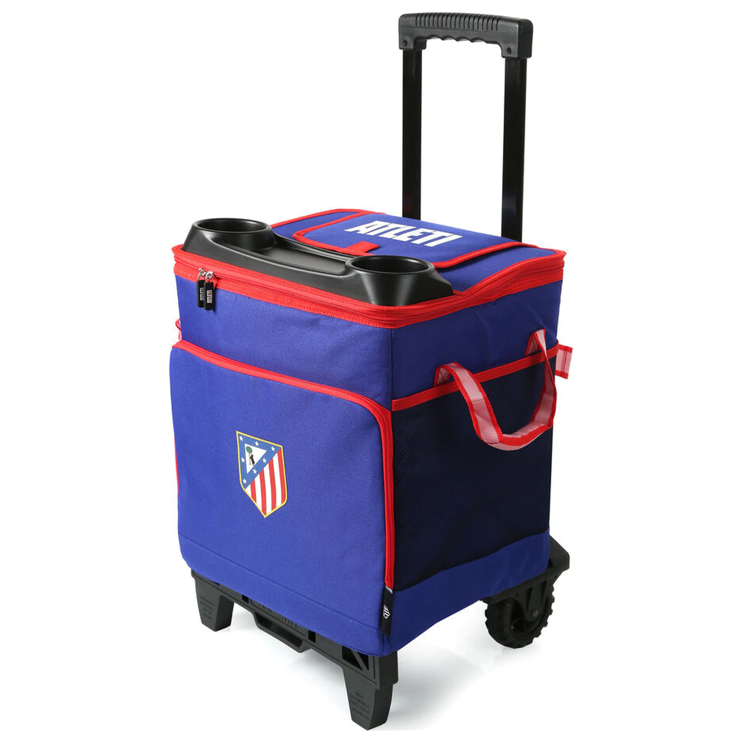 Atletico de Madrid refrigerator cart and wheels product photo